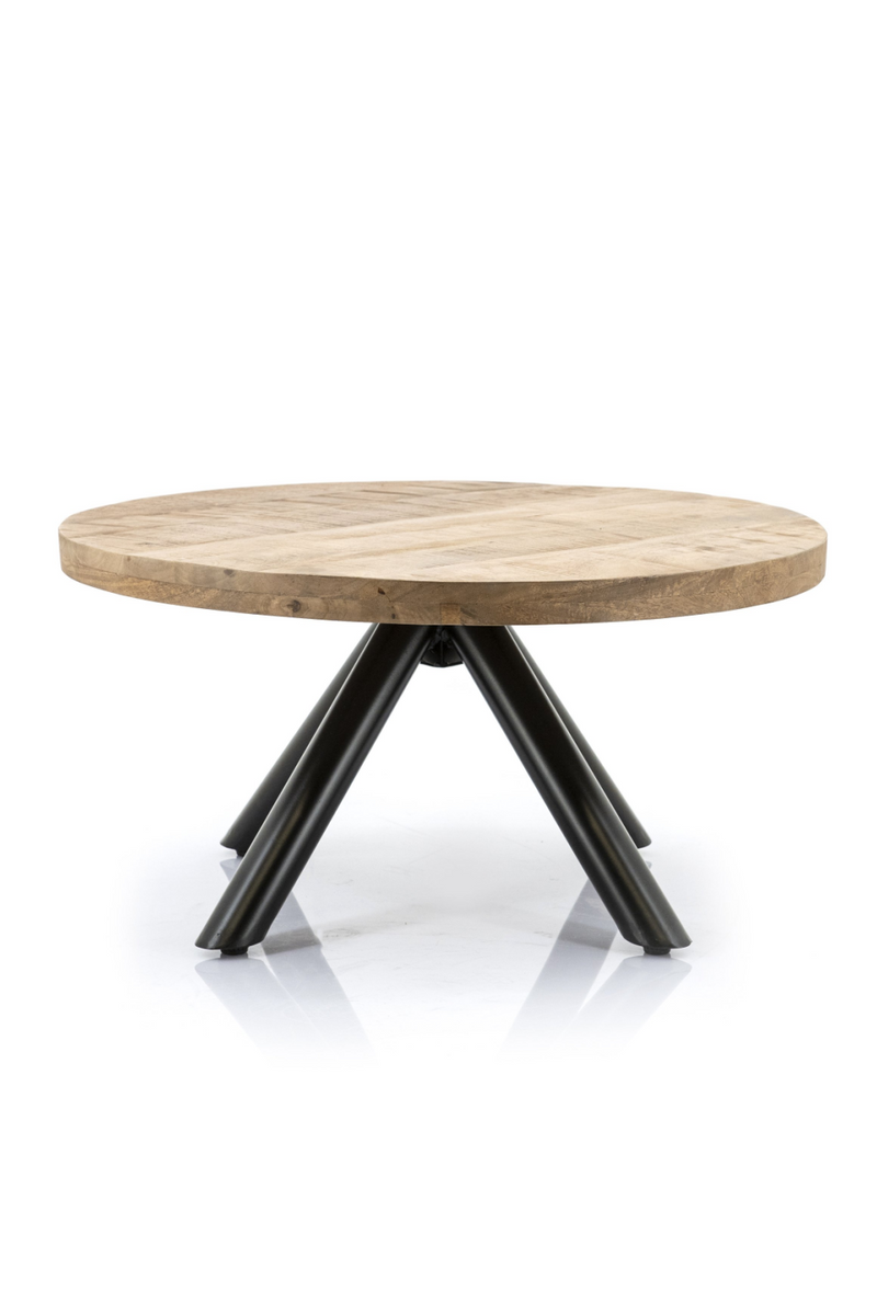 Round Wooden Coffee Table L | Eleonora Otto | dutchfurniture.com