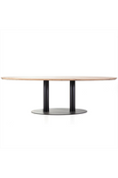 Bleached Wood Oval Table (L) | Eleonora Siera | dutchfurniture.com