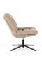 Upholstered Contemporary Swivel Chair | Eleonora Danica | Dutchfurniture.com