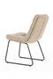 Beige Baquer Dining Chair | Eleonora Danica | Dutchfurniture.com