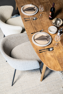 Oval Teak Dining Table | Eleonora Tabassum | Oroatrade.com