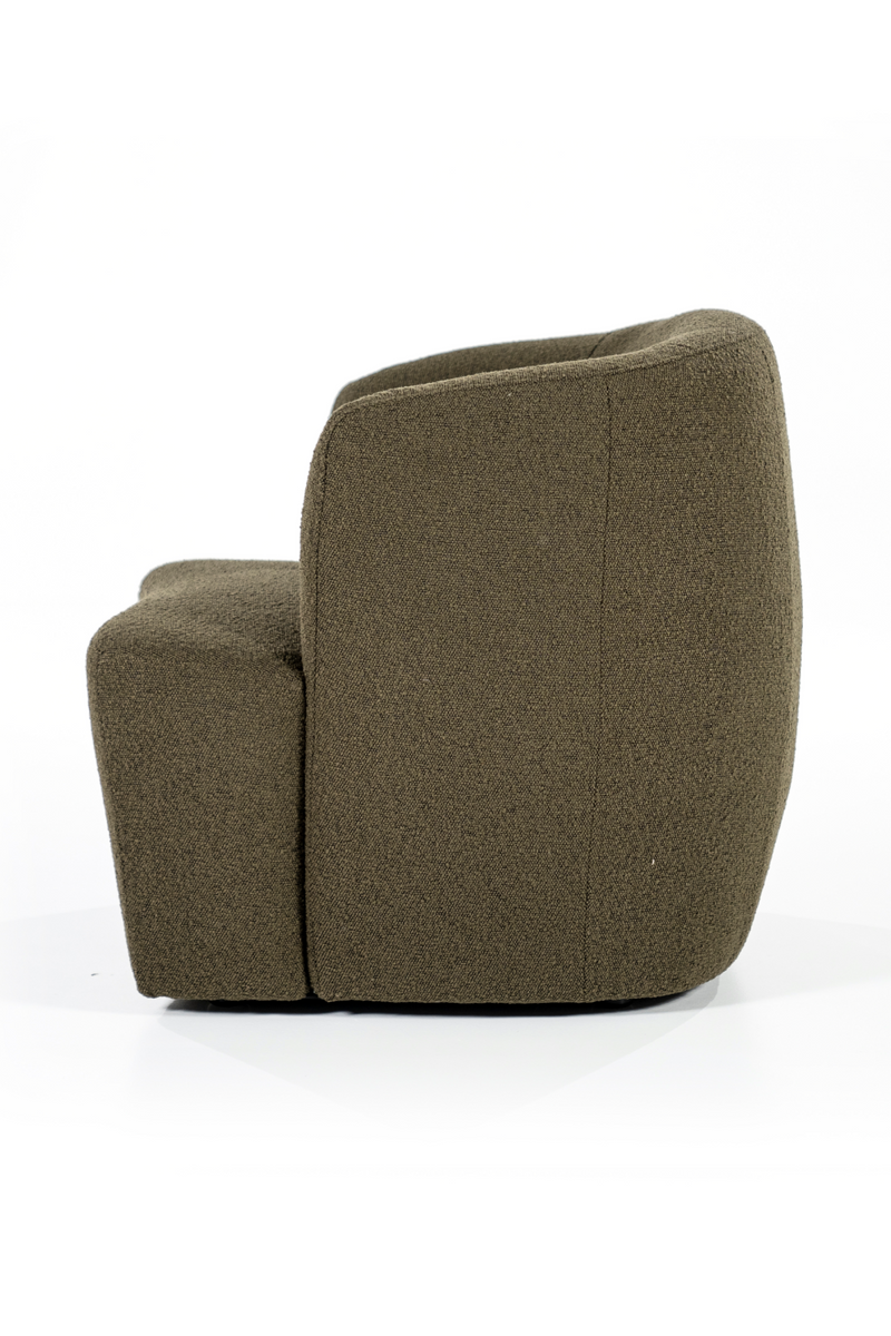 Green Upholstered Barrel Chair | Eleonora Charlotte | DutchFurniture.com