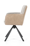 Beige Bouclé With Taupe Dining Chair | Eleonora Stef | DutchFurniture.com