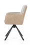 Beige Bouclé With Taupe Dining Chair | Eleonora Stef | DutchFurniture.com