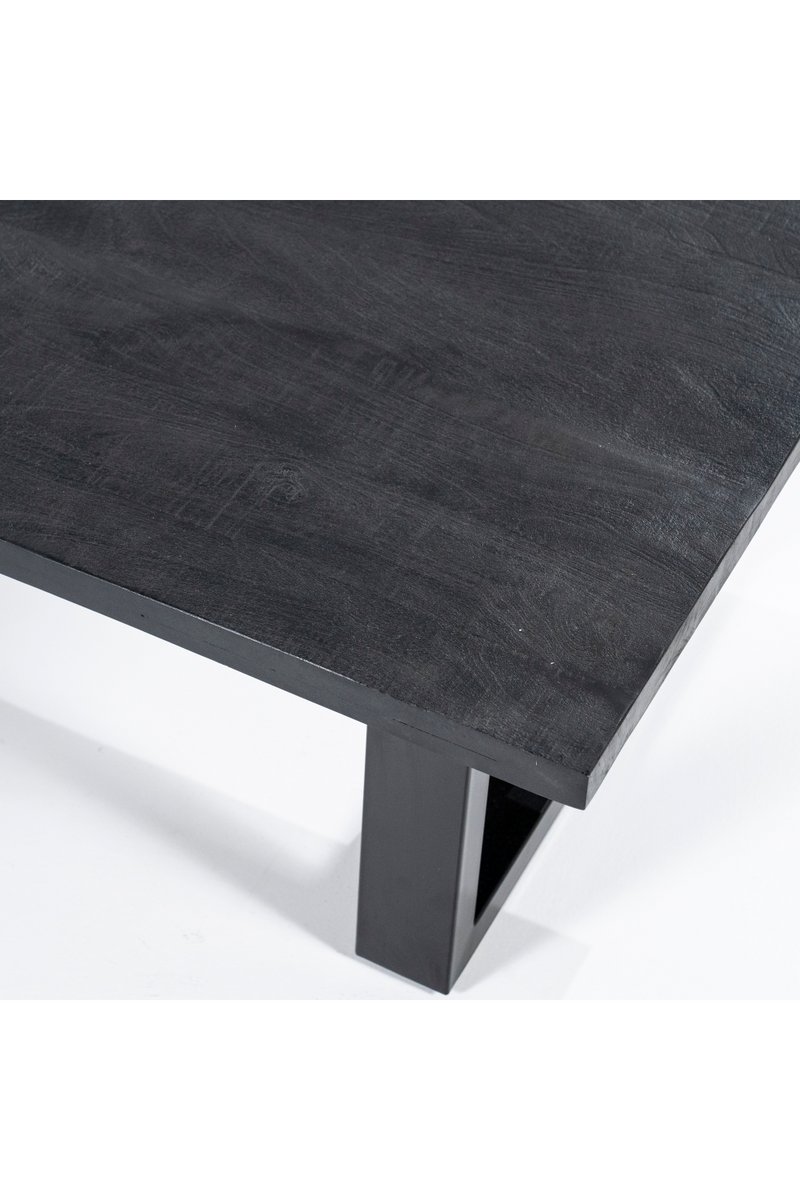 Rectangular Black Coffee Table | Eleonora Mango | Dutchfurniture.com