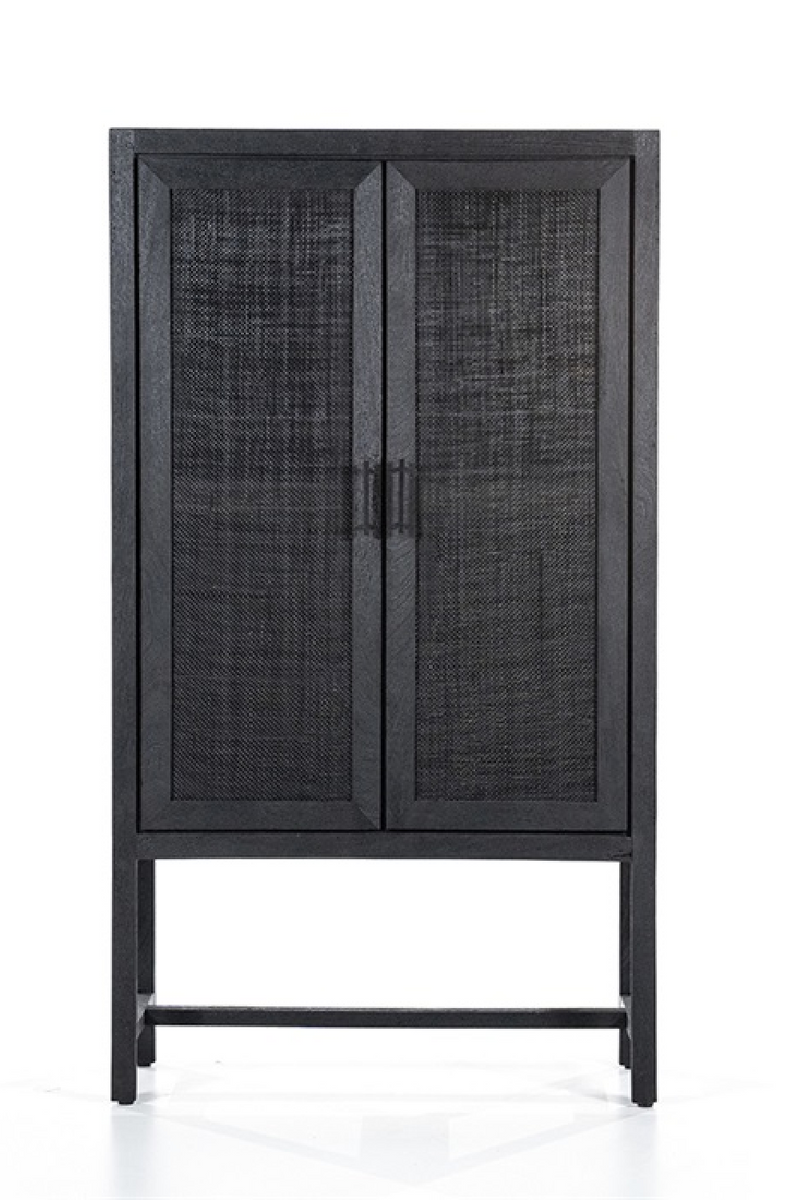 Black Rattan Cabinet | Eleonora Vic | Dutchfurniture.com