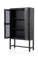 Black Rattan Cabinet | Eleonora Vic | Dutchfurniture.com