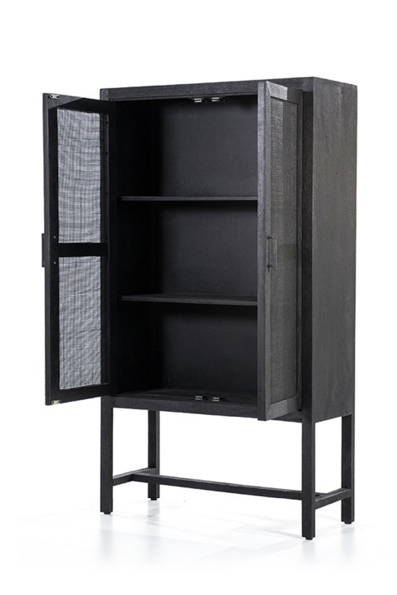 Black Rattan Cabinet | Eleonora Vic | Dutchfurniture.com