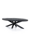 Oval Black Coffee Table | Eleonora Oscar | Dutchfurniture.com