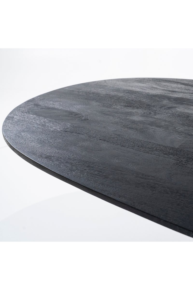 Mango Wood Pedestal Dining Table S | Eleonora Aron | Dutchfurniture.com