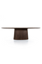 Mango Wood Pedestal Dining Table M | Eleonora Aron | Dutchfurniture.com