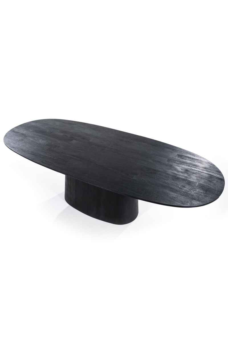 Mango Wood Pedestal Dining Table L | Eleonora Aron | Dutchfurniture.com