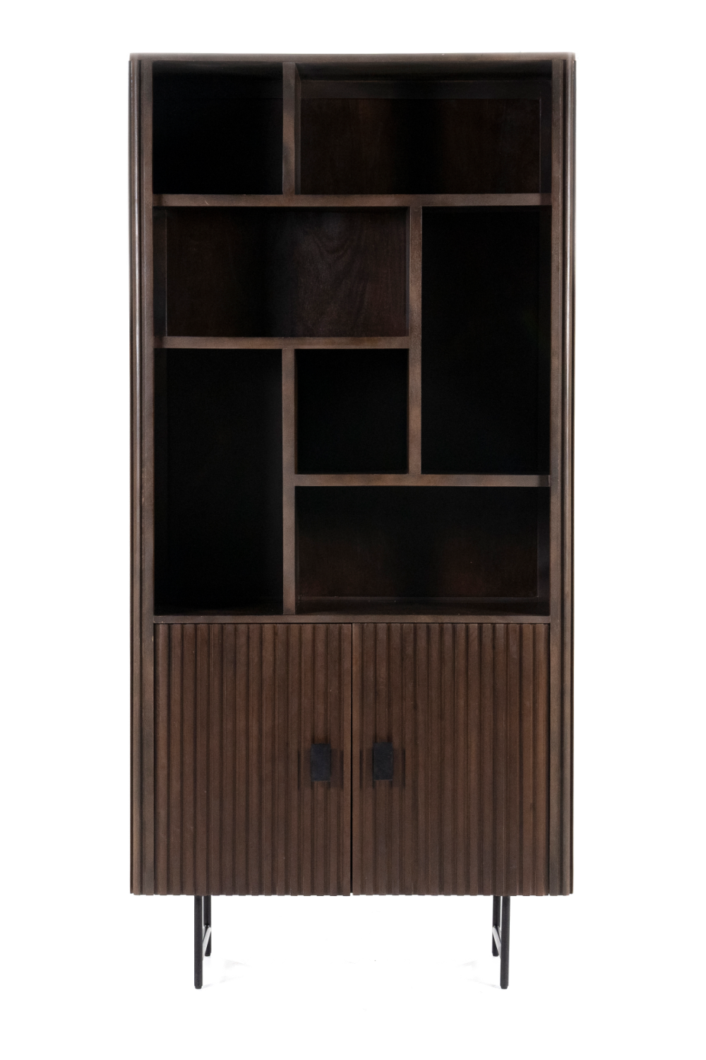 Brown Mango Wood Bookcase | Eleonora Remi | Dutchfurniture.com