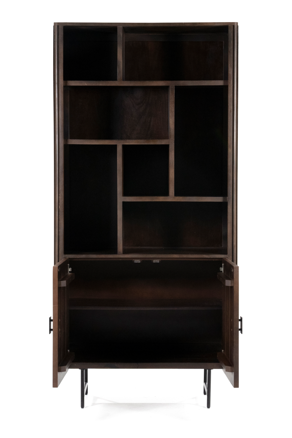 Brown Mango Wood Bookcase | Eleonora Remi | Dutchfurniture.com