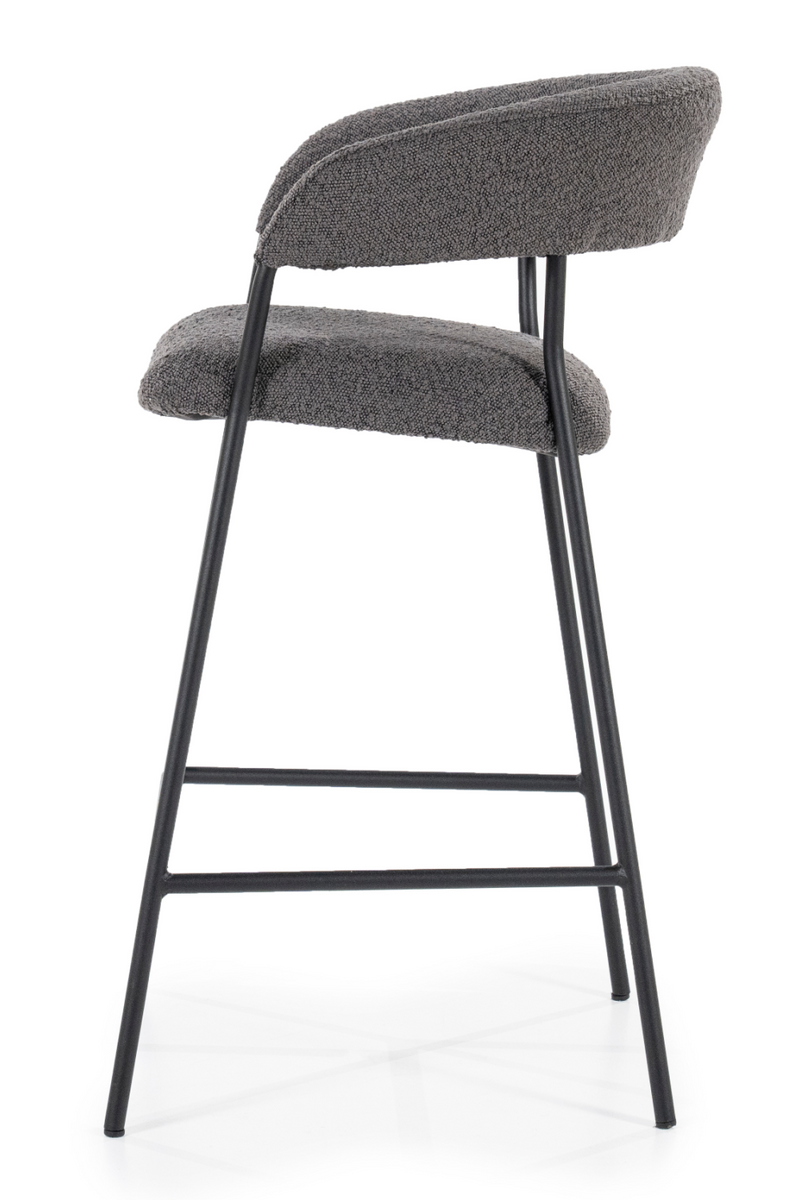 Upholstered Modern Bar Chair | Eleonora Luka | Dutchfurniture.com
