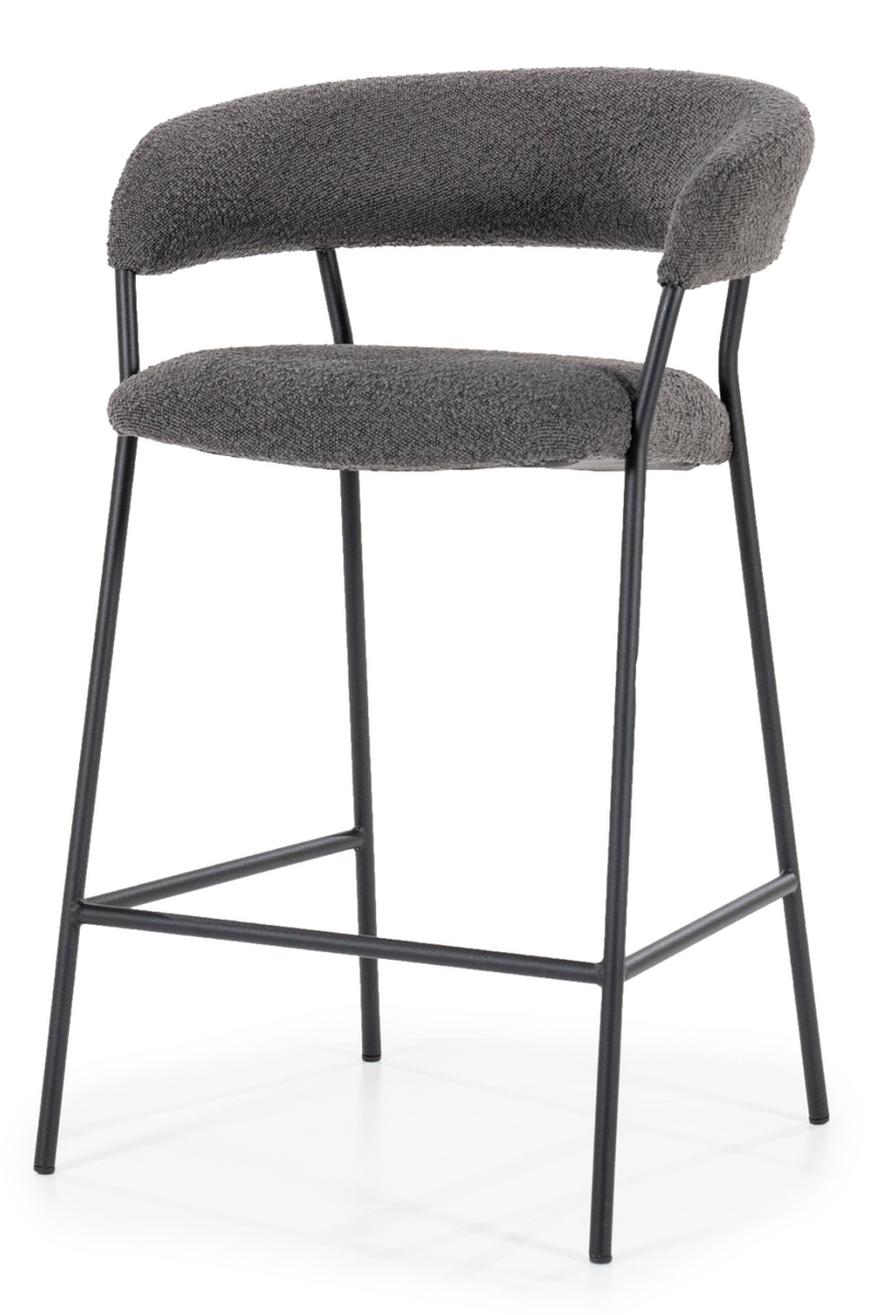 Upholstered Modern Bar Chair | Eleonora Luka | Dutchfurniture.com