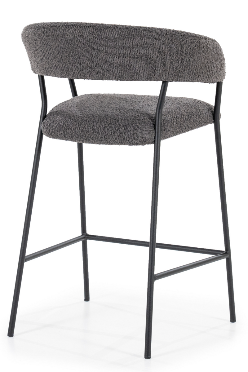 Upholstered Modern Bar Chair | Eleonora Luka | Dutchfurniture.com