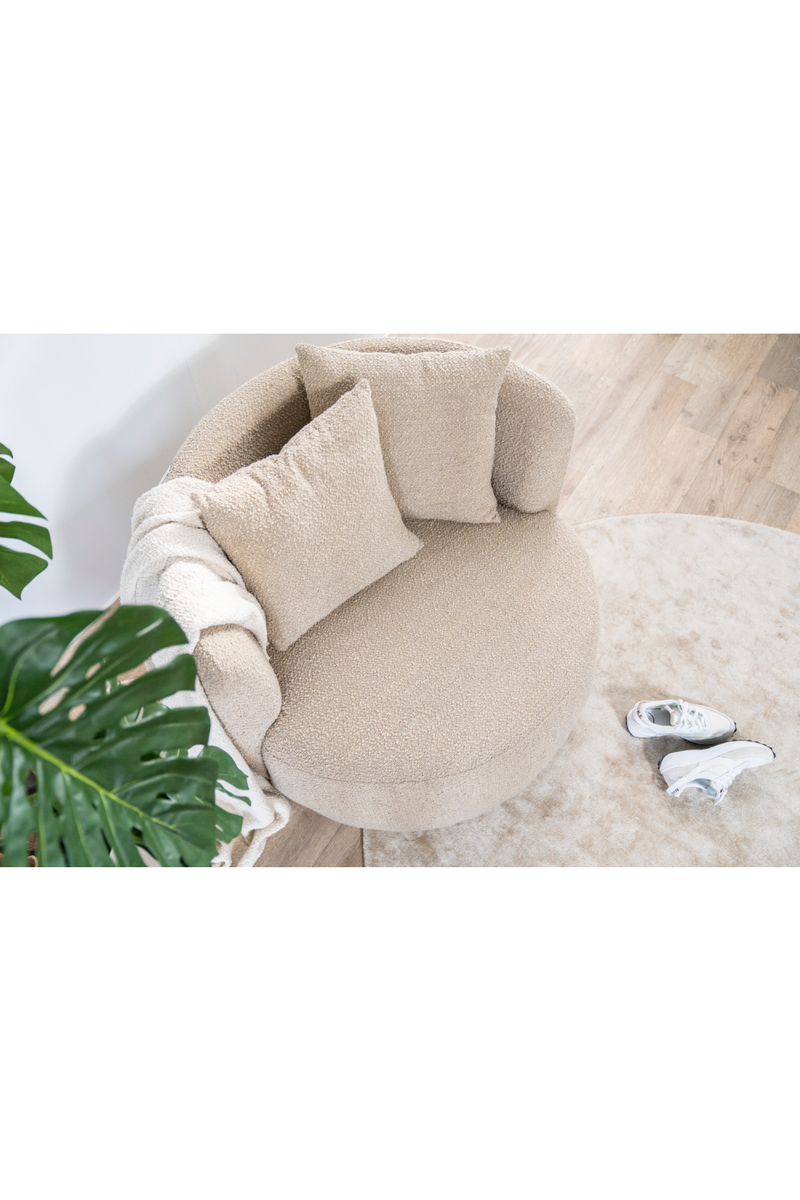 Upholstered Modern Lounge Chair Eleonora Louis Dutch Furniture