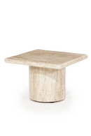 Travertine Pedestal Coffee Table | Eleonora Theo | Dutchfurniture.com