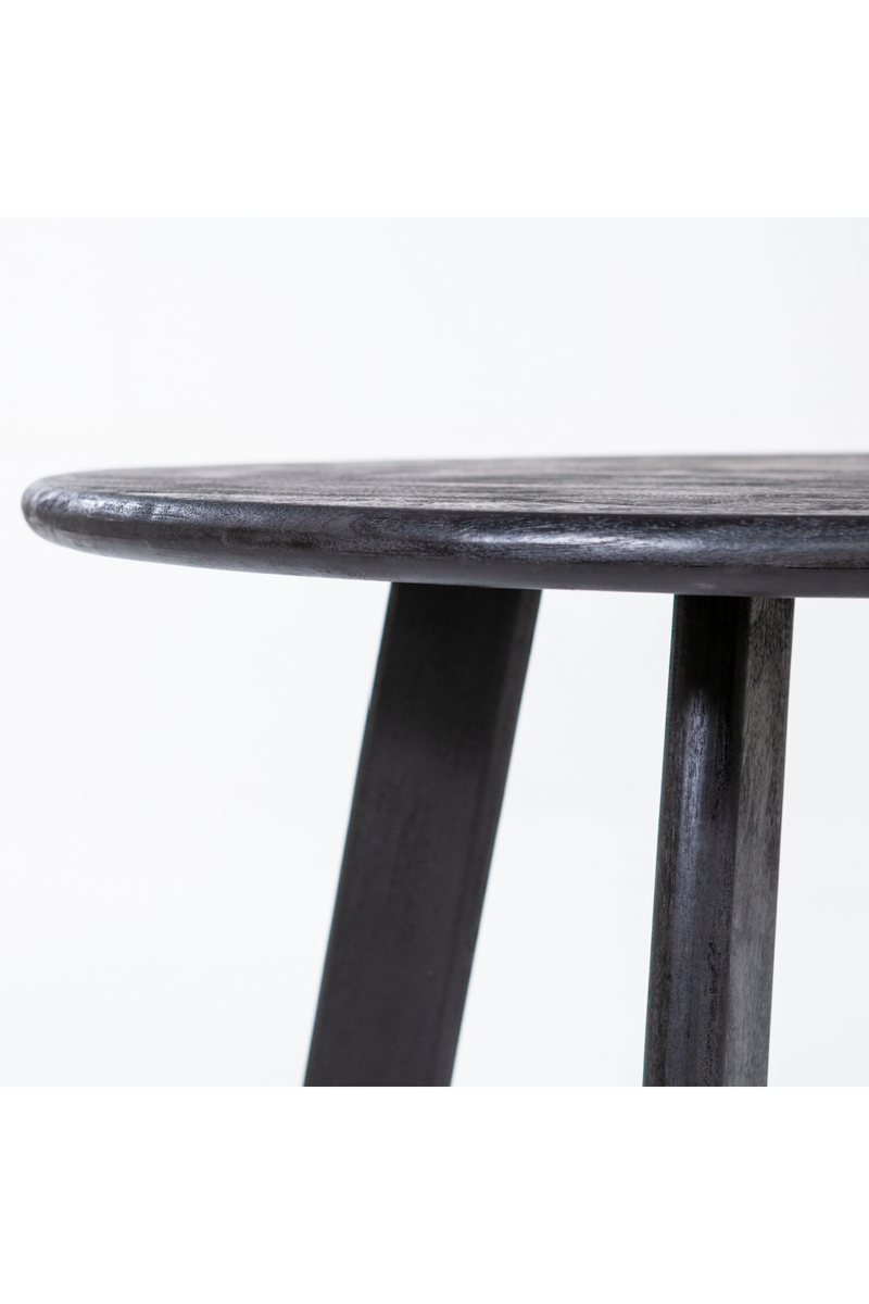 Black Mango Wood Dining Table | Eleonora Fynn | Dutchfurniture.com