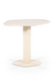 Hexagonal White Marble Side Table | Eleonora Lorenzo | Dutchfurniture.com