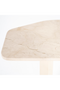 Hexagonal White Marble Side Table | Eleonora Lorenzo | Dutchfurniture.com