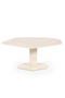 Hexagonal White Marble Coffee Table | Eleonora Lorenzo | Dutchfurniture.com