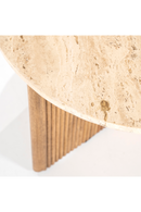 Round Mango Wood Side Table | Eleonora Sara | Dutchfurniture.com