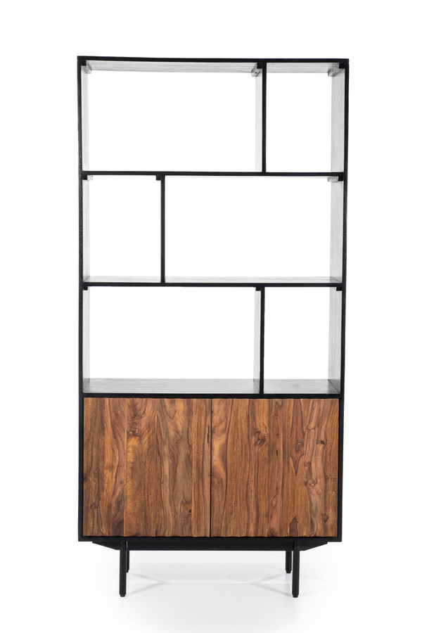 Sheesham Industrial Bookcase | Eleonora Alexander | Dutchfurniture.com