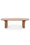 Oval Wooden Coffee Table | Eleonora Alexander | Dutchfurniture.com