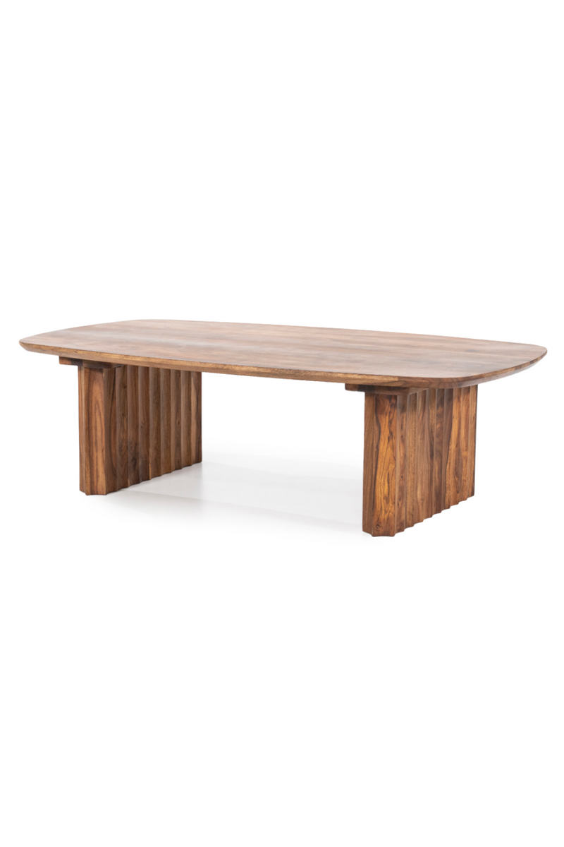 Oval Wooden Coffee Table | Eleonora Alexander | Dutchfurniture.com