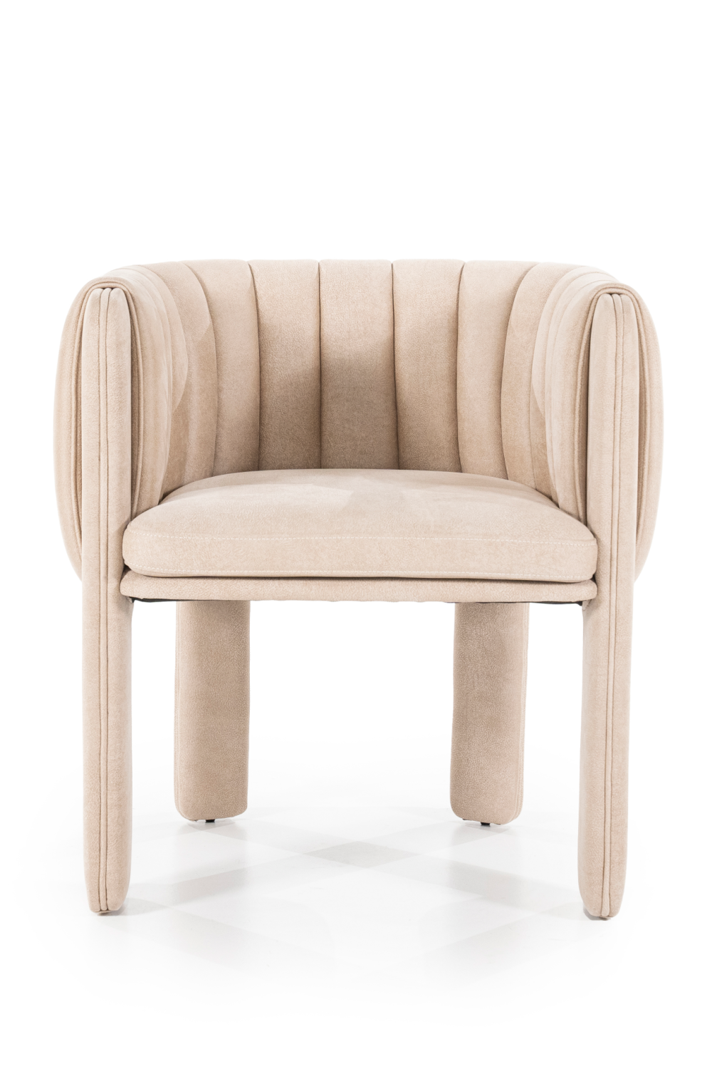 Channeled Modern Accent Chair | Eleonora Liselore | Dutchfurniture.com