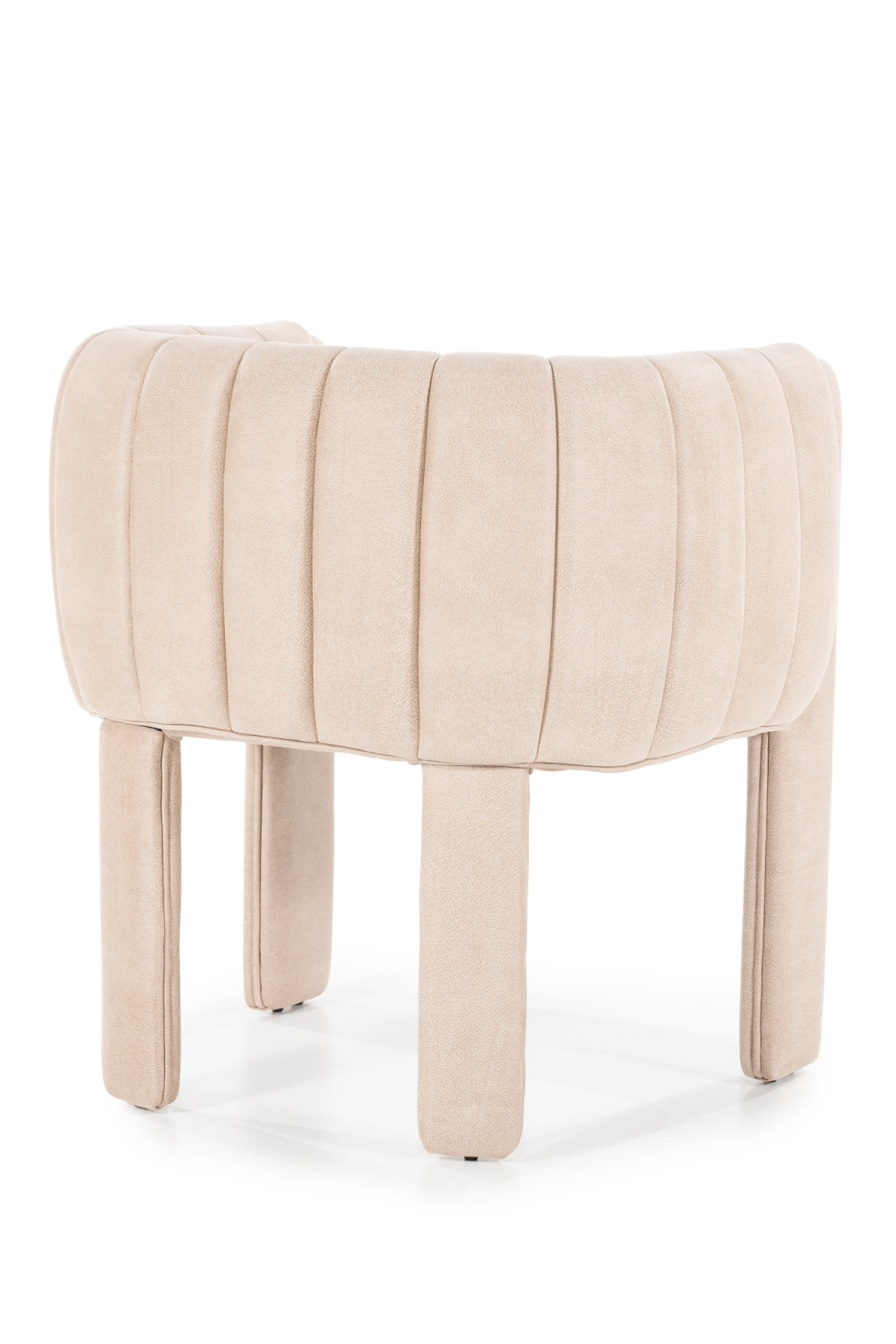 Channeled Modern Accent Chair | Eleonora Liselore | Dutchfurniture.com