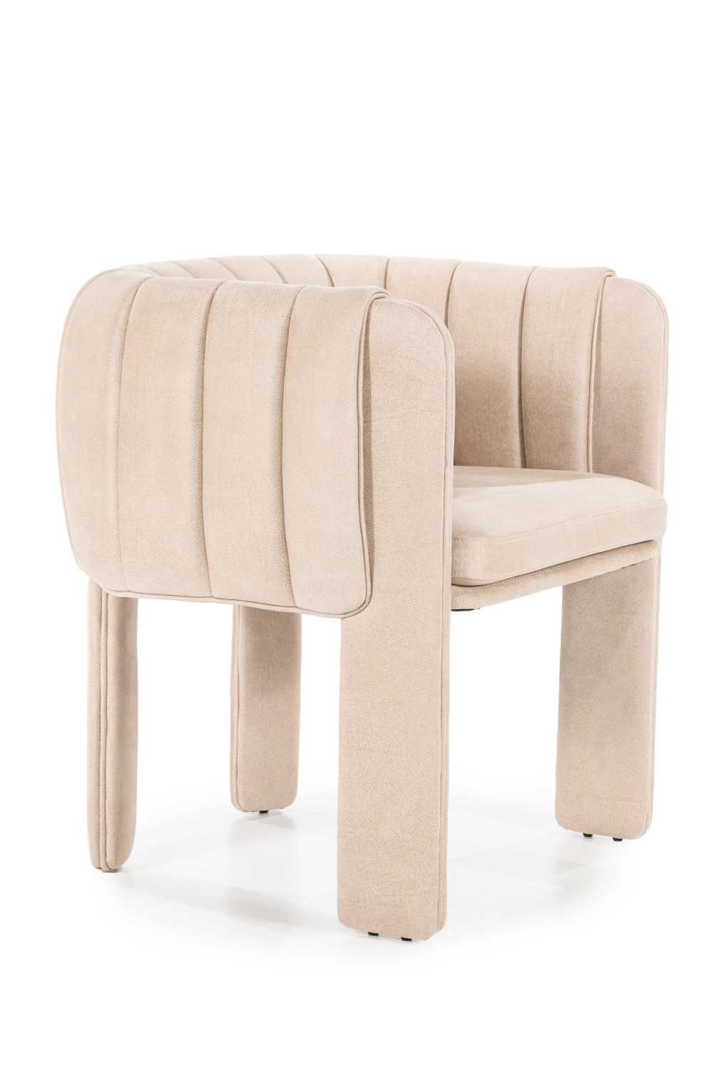 Channeled Modern Accent Chair | Eleonora Liselore | Dutchfurniture.com