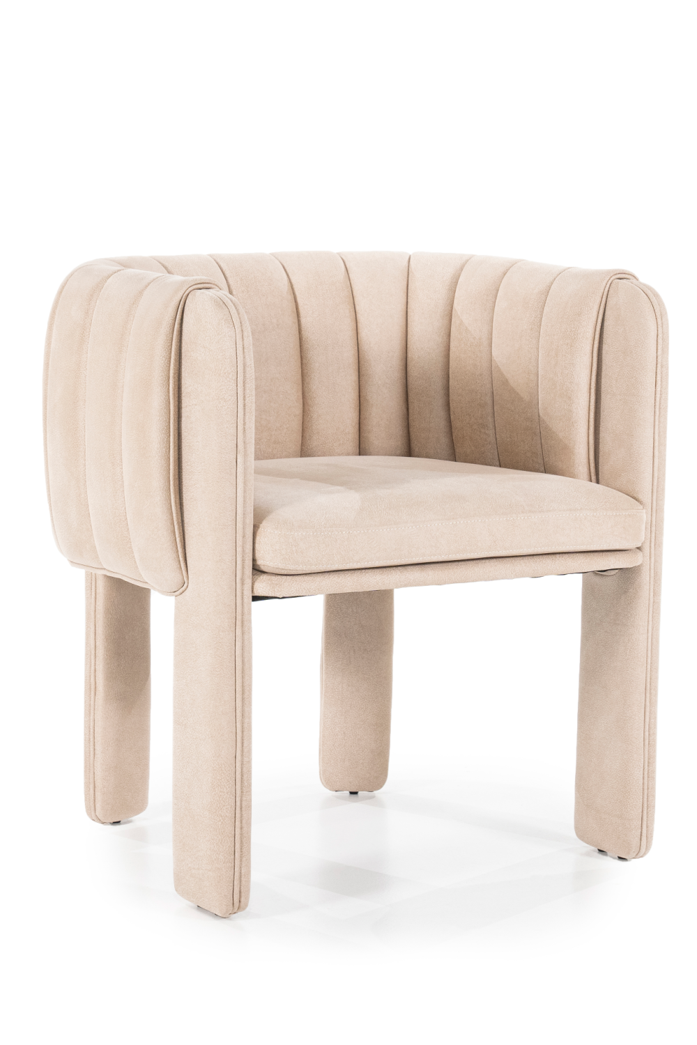 Channeled Modern Accent Chair | Eleonora Liselore | Dutchfurniture.com