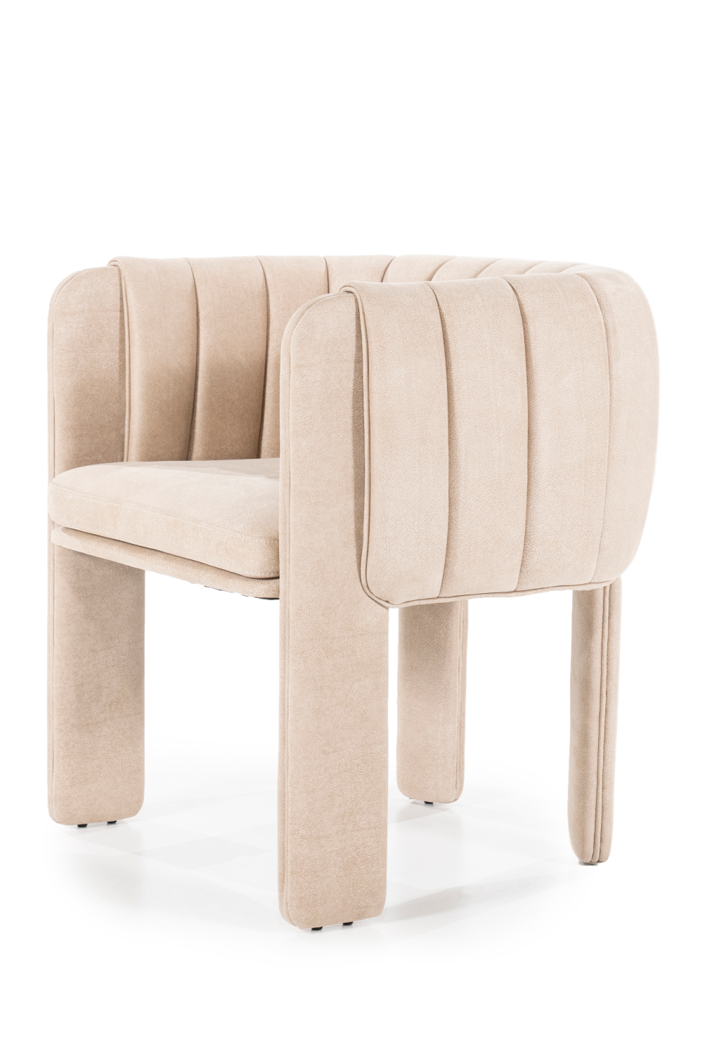 Channeled Modern Accent Chair | Eleonora Liselore | Dutchfurniture.com