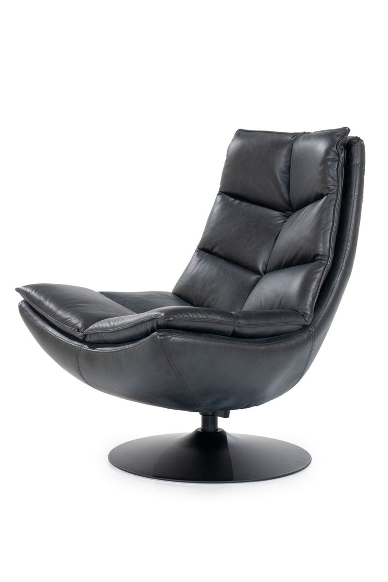 Leather Modern Lounge Armchair | Eleonora Sven | Dutchfurniture.com