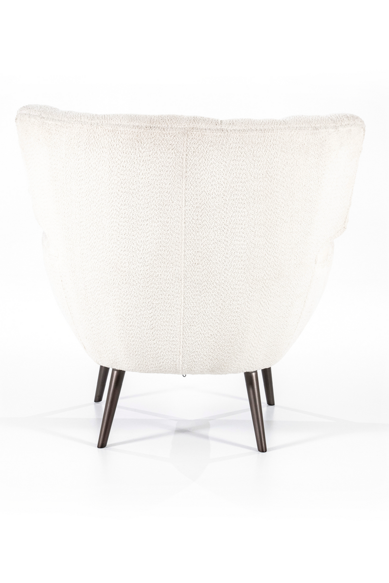 White Linen Wingback Armchair | Eleonora Peter | Dutchfurniture.com