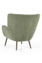 Black Linen Wingback Armchair | Eleonora Peter | Dutchfurniture.com
