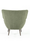 Black Linen Wingback Armchair | Eleonora Peter | Dutchfurniture.com