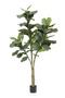 Faux Fiddle Leaf Decor Set (2) | Emerald Ficus Lyrata | Dutchfurniture.com