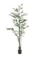 Green Flowering Faux Plant Set (2) | Emerald Tropaeolum | Dutchfurniture.com