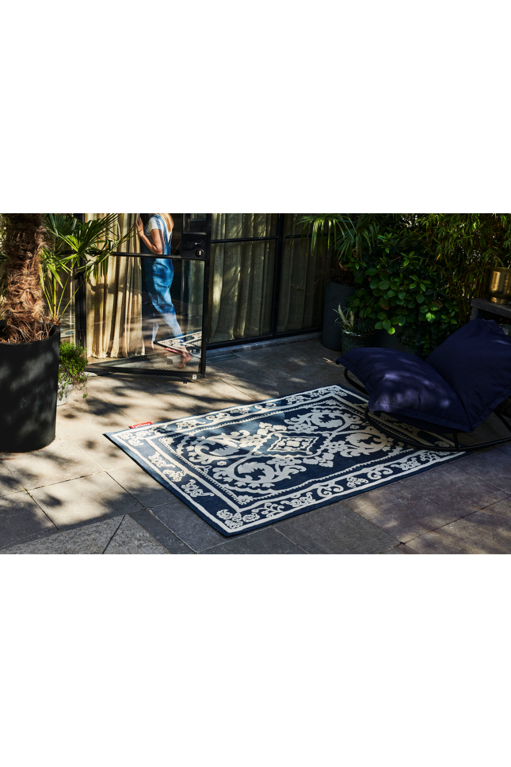 Patterned Weave Outdoor Rugs | Fatboy Carpretty Petit Nottazebroh | Dutchfurniture.com