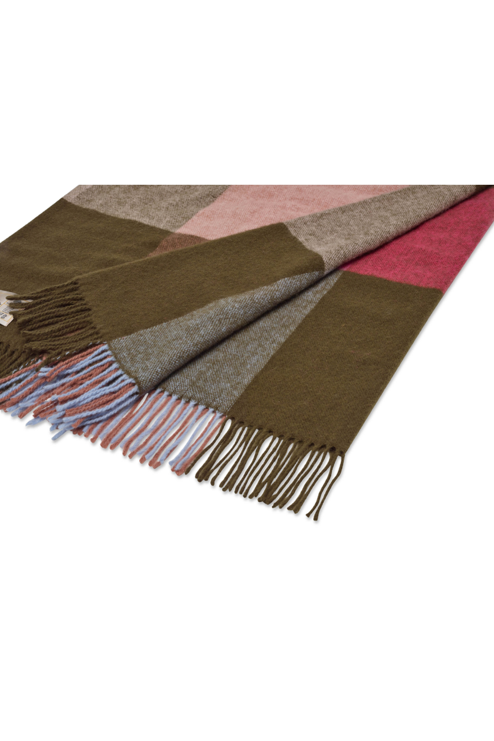 Wool Fringed Blanket | Fatboy Colour Blend | Dutchfurniture.com