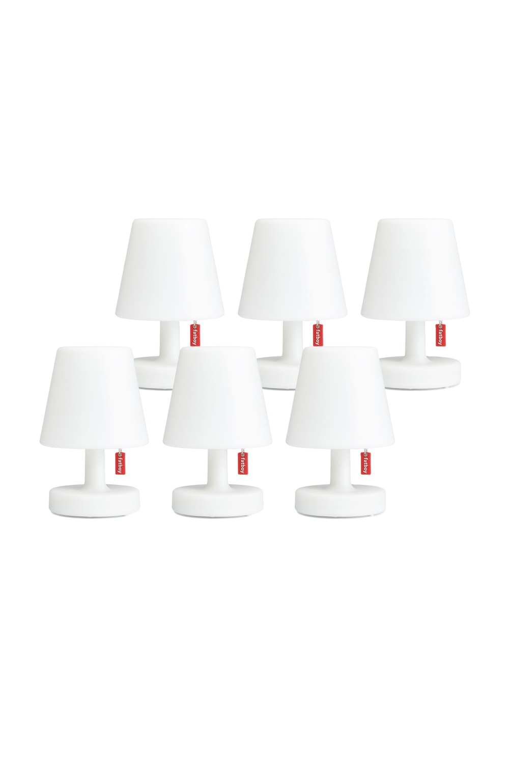 White Portable Table Lamp Set (6) | Fatboy Edison The Mini | Dutchfurniture.com