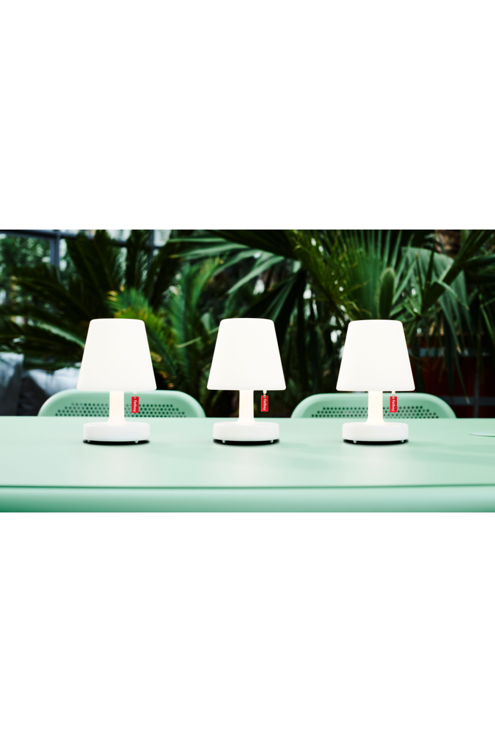 White Portable Table Lamp Set (6) | Fatboy Edison The Mini | Dutchfurniture.com