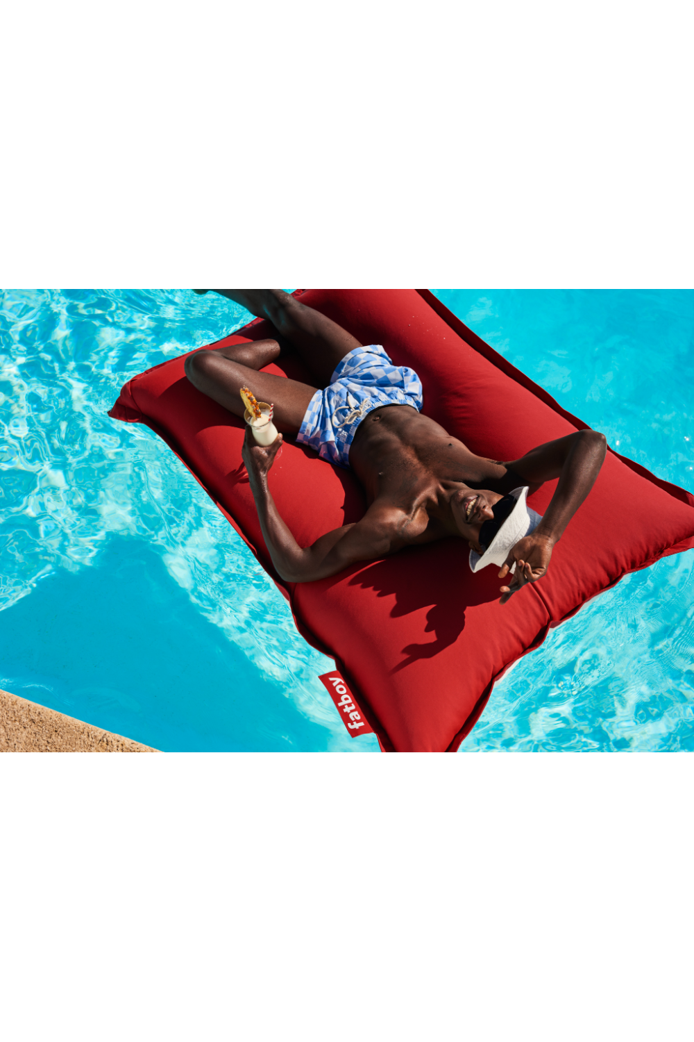 Olefin Fabric Water Lounger | Fatboy Floatzac | Dutchfurniture.com