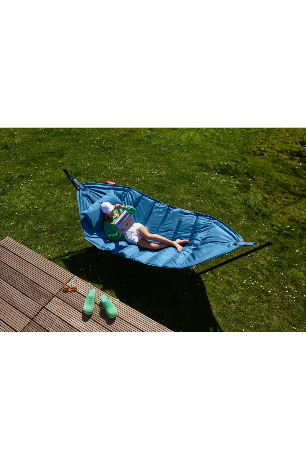 Portable Folding Hammock | Fatboy Headdemock | Dutchfurniture.com