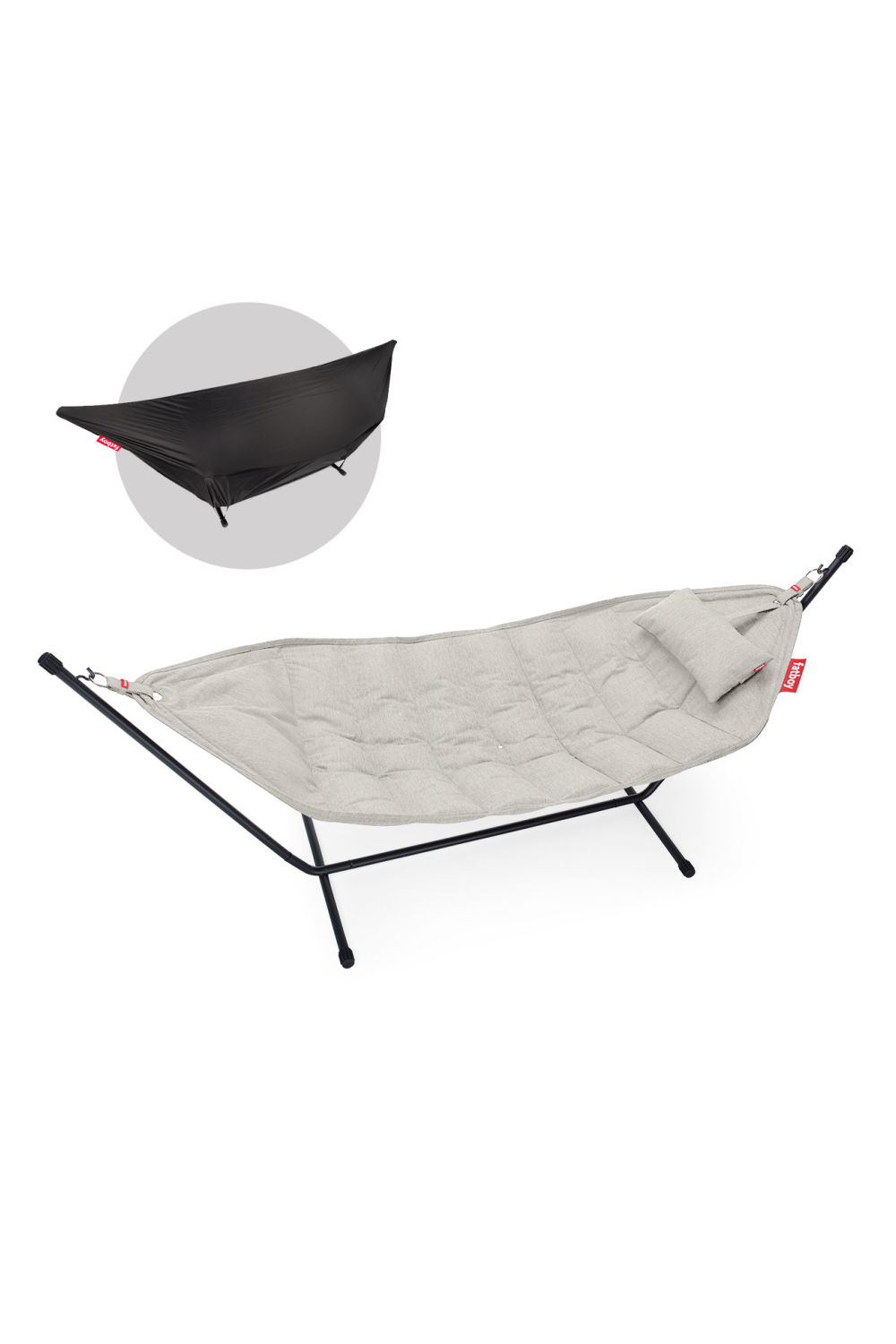 Black Rack Modern Hammock | Fatboy Headdemock Superb | Dutchfurniture.com