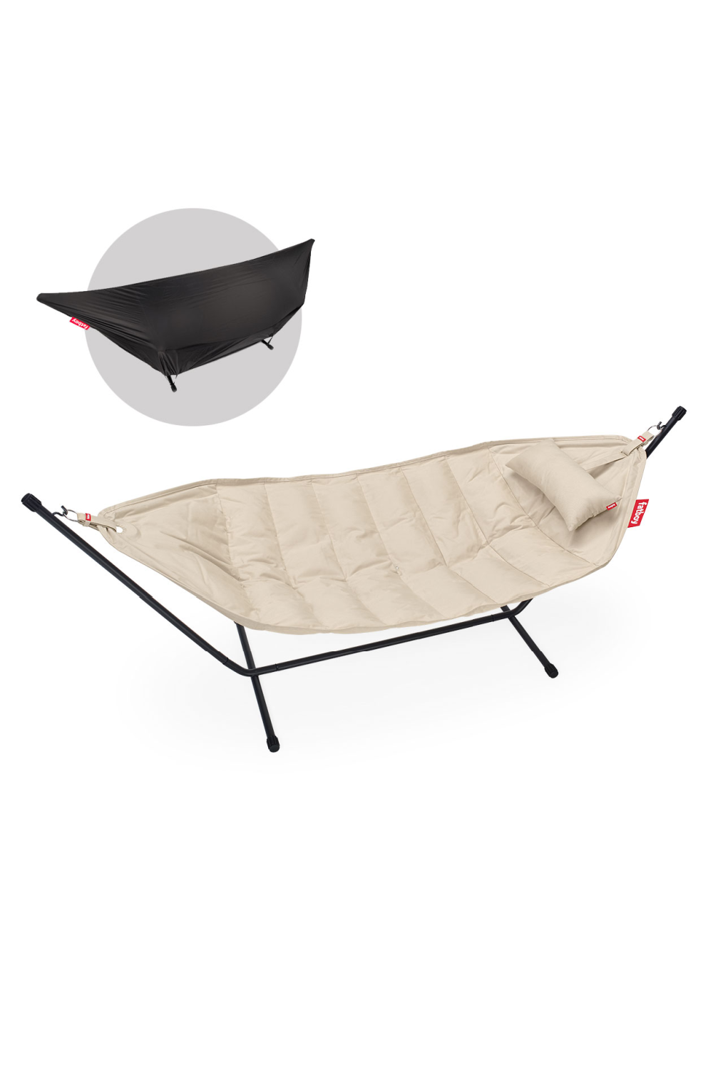 Black Rack Modern Hammock | Fatboy Headdemock Superb | Dutchfurniture.com